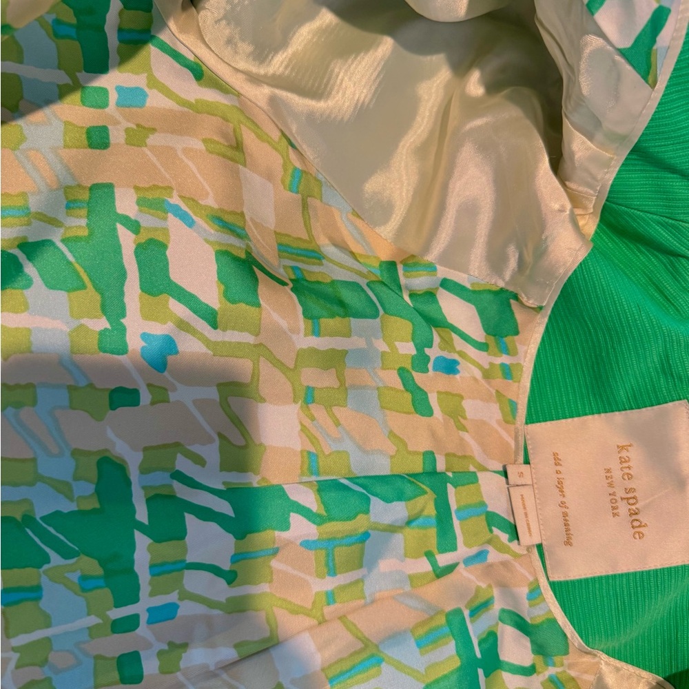 Kate Spade Green Cape with Classic Cut - Picture 7 of 16